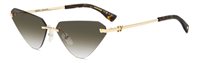 Occhiali da sole Dsquared Donna D2 0108/S       9KGOLD GREEN63 - D2 0108/S       9KGOLD GREEN63